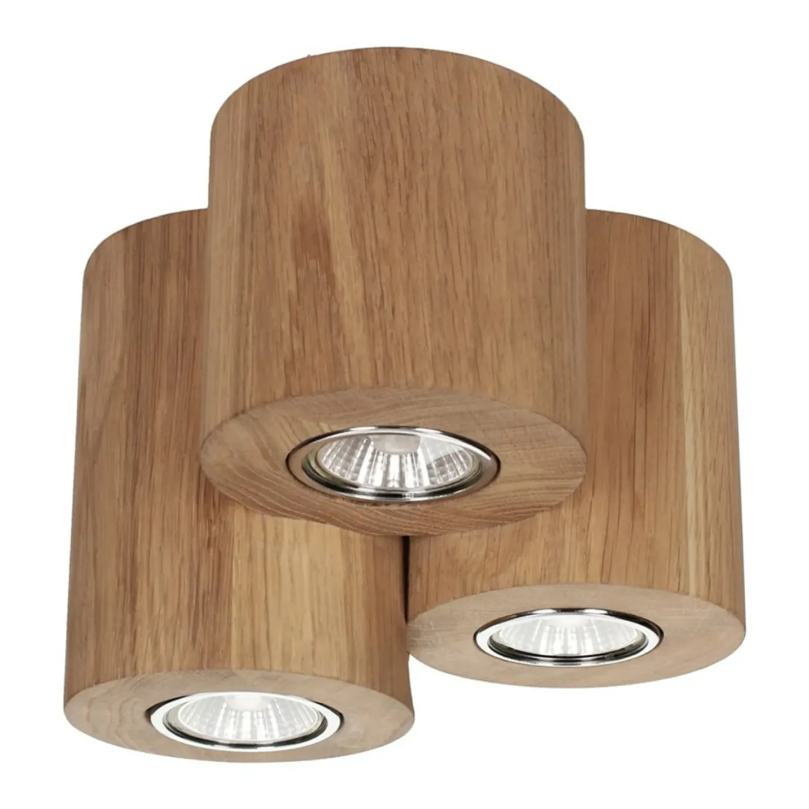 Sklep Kaja Lampa sufitowa z drewnianymi tubami GU10 2566374 WOODDREAM | Kaja dąbolejowany New