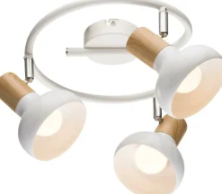 Sklep Kaja Lampa sufitowa z drewnianymi elementami 98-62697 PUERTO | Kaja* Randole Tradycyjne