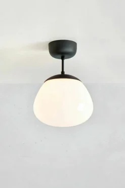 Sklep Kaja Lampa sufitowa z dużym, białym kloszem, do kuchni 108543 z serii RISE Cheap