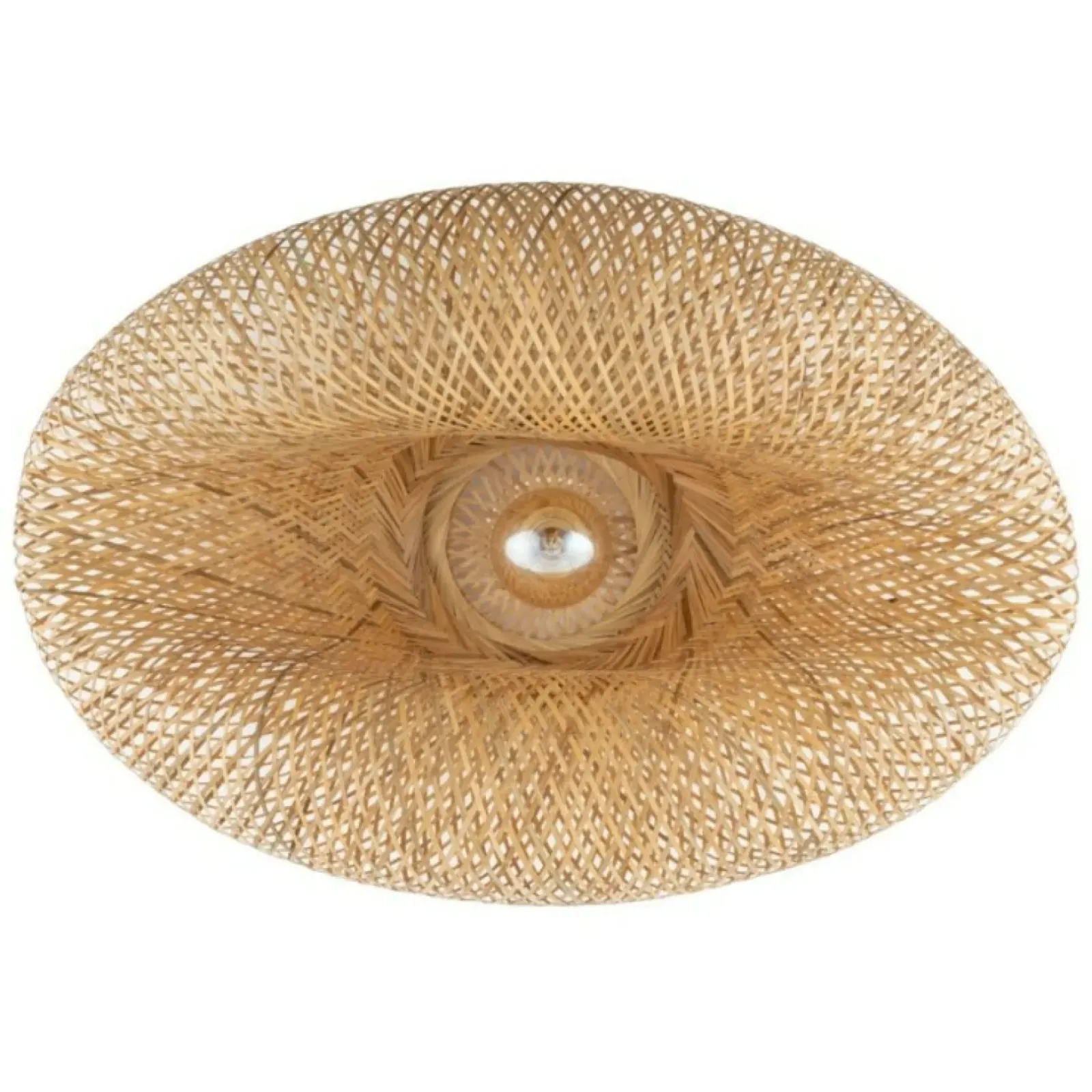 Sklep Kaja Lampa sufitowa z dużym, plecionym abażurem 11172 HAVANA | Kaja Hot