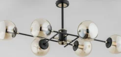 Sklep Kaja Lampa sufitowa z eleganckimi, szklanymi kloszami AL 62179 | Kaja Cheap