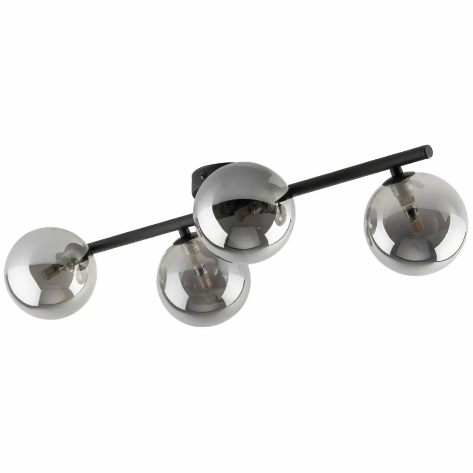 Sklep Kaja Lampa sufitowa z grafitowymi kloszami TK 6856 ESTERA BLACK | Kaja Shop
