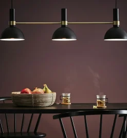 Sklep Kaja Lampa sufitowa z kloszami i złotą oprawą 106971 | Kaja Oświetlenie Discount