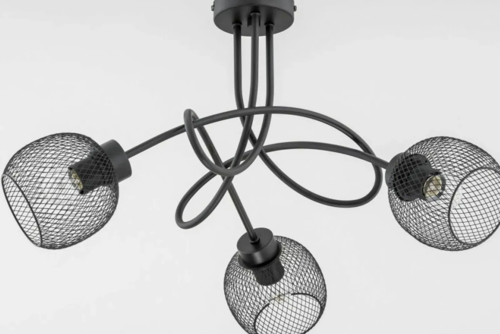 Sklep Kaja Lampa sufitowa z kloszami z cienkiego drutu AL 25773 | Kaja Cheap