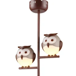Sklep Kaja Lampa sufitowa z kloszami w kształcie sowy ML244 OWL | Kaja Online