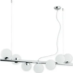 Sklep Kaja Lampa sufitowa z kloszami w kształcie kul O2917 W7 CH| Kaja Discount