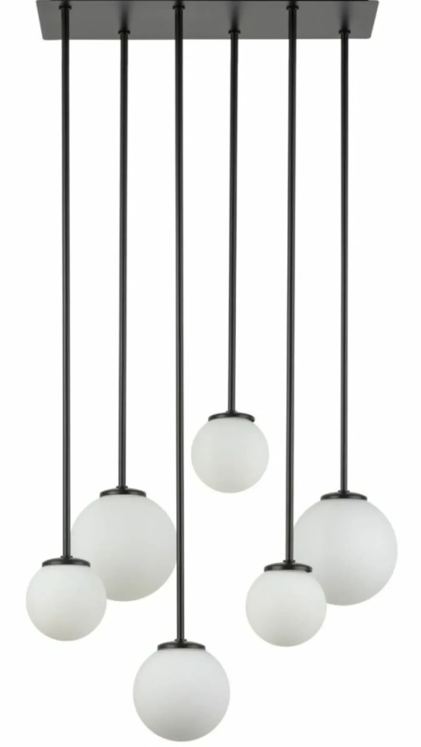 Sklep Kaja Lampa sufitowa z kloszami na sztywnych rurkach SIG 33499 TULIA | Kaja Fashion