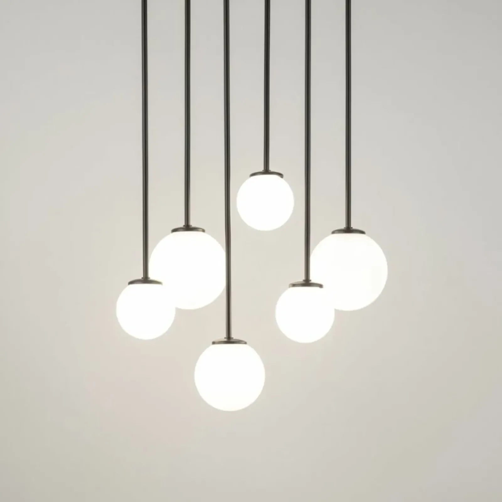 Sklep Kaja Lampa sufitowa z kloszami na sztywnych rurkach SIG 33499 TULIA | Kaja Fashion