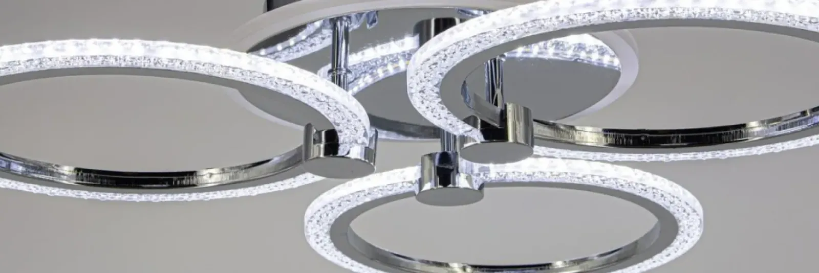 Sklep Kaja Lampa sufitowa z kolorowymi ledami DRS2032/3 z serii RING chrom Store