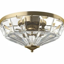 Sklep Kaja Lampa sufitowa z kryształkami, plafon ⌀39,6cm MOD094CL-04G FACET* Plafony Nowoczesne