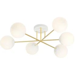 Sklep Kaja Lampa sufitowa z kulistymi kloszami, do salonu 1234/6 z serii MAGNUM Online