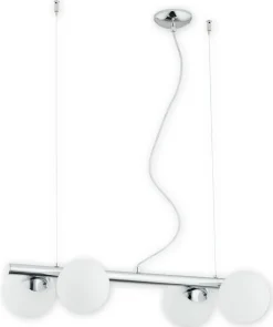 Sklep Kaja Lampa sufitowa z kulistymi kloszami O2914 W4 CH | Kaja Oświetlenie Clearance