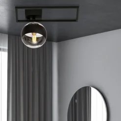Sklep Kaja Lampa sufitowa z metalową ramką, do holu 1132/1D IMAGO | Kaja* Plafony Nowoczesne