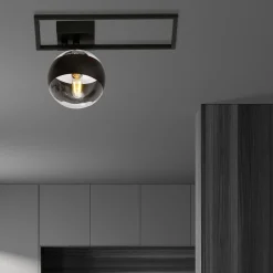 Sklep Kaja Lampa sufitowa z metalową ramką, do holu 1132/1D IMAGO | Kaja* Plafony Nowoczesne
