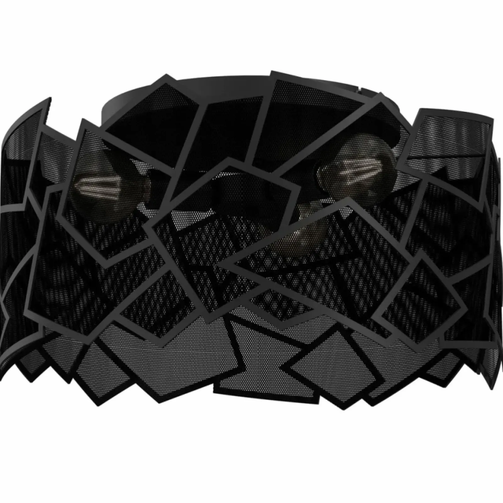 Sklep Kaja Lampa sufitowa z metalowym, asymetrycznym abażurem LX 549 CAMO | Kaja Outlet
