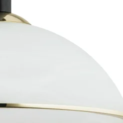 Sklep Kaja Lampa sufitowa z mlecznym kloszem O2921 W1 CZA ZL LAVA | Kaja* Randole Tradycyjne