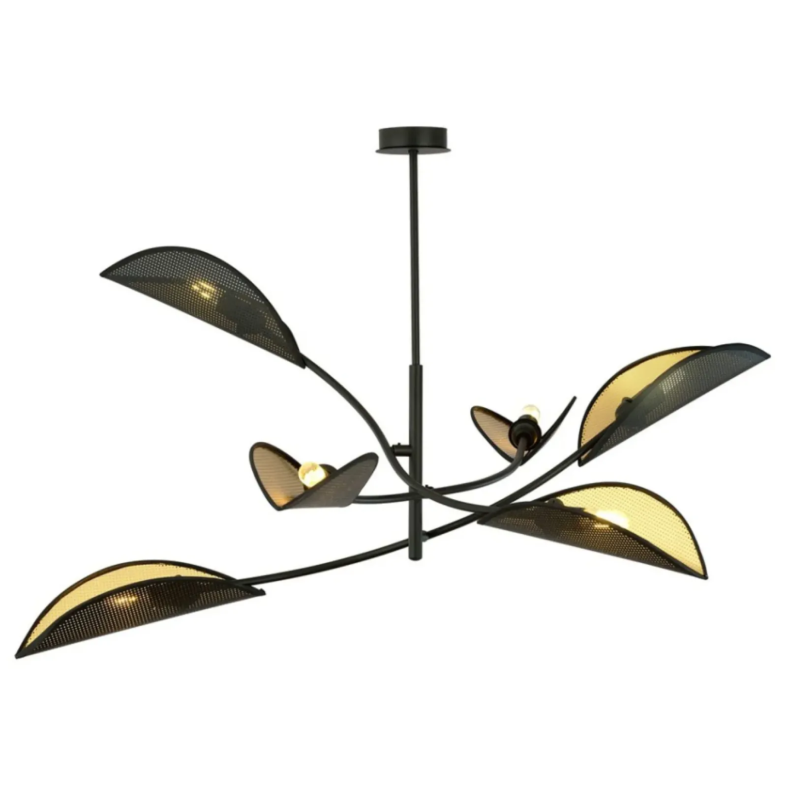 Sklep Kaja Lampa sufitowa z niesymetrycznymi ramionami 1106/6 LOTUS | Kaja Fashion