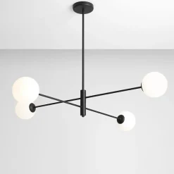 Sklep Kaja Lampa sufitowa z obrotowymi ramionami 1090PL_L1 HOMME | Kaja Zadzwońporabattel.783200183(8-16)/mailsklep@kaja.com.pl Online