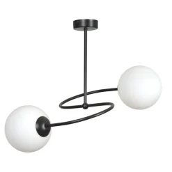 Sklep Kaja Lampa sufitowa z oprawą w kształcie litery „S” 734/2B | Kaja New