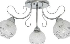 Sklep Kaja Lampa sufitowa z ozdobnymi kloszami 8957/3 8C TOGO | Kaja Oświetlenie* Randole Tradycyjne