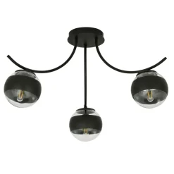 Sklep Kaja Lampa sufitowa z przezroczystymi kloszami 1111/3 BOSTON | Kaja Store