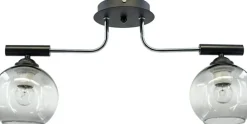 Sklep Kaja Lampa sufitowa z przydymionymi kulami 2207/2 8C BL | Kaja Oświetlenie Best