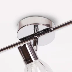 Sklep Kaja Lampa sufitowa z reflektorami na listwie K-8001/3 EMBO | Kaja* Reflektory Sufitowe Podłużne - Na Listwie