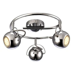 Sklep Kaja Lampa sufitowa z reflektorami K-8002/3G CHR SALVA | Kaja chrom Shop