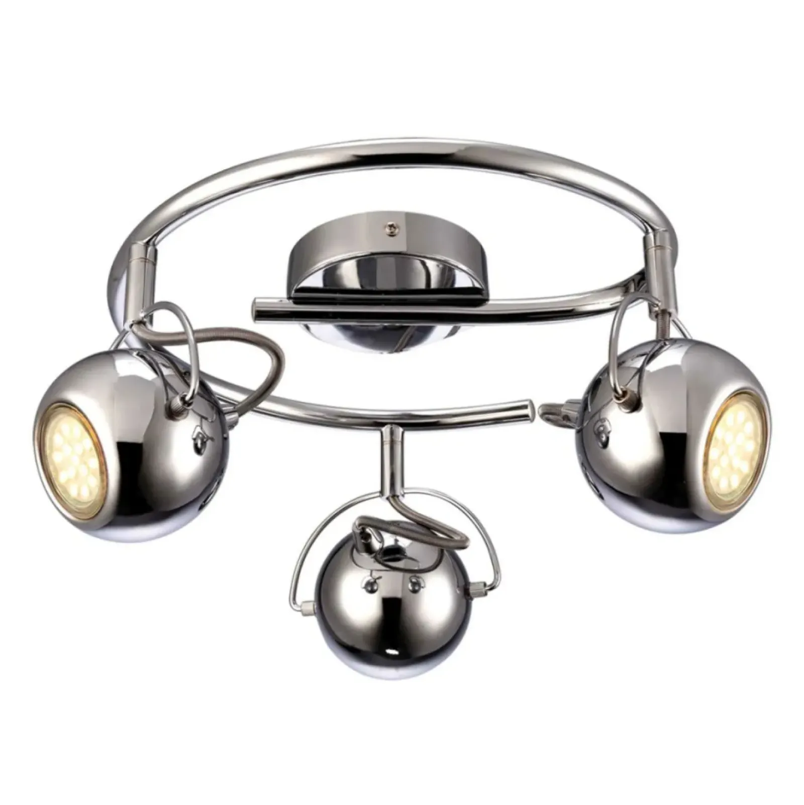 Sklep Kaja Lampa sufitowa z reflektorami K-8002/3G CHR SALVA | Kaja chrom Shop