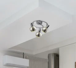 Sklep Kaja Lampa sufitowa z reflektorami K-8003-3G CHR GALAXY I | Kaja chrom Store