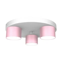 Sklep Kaja Lampa sufitowa z różowymi elementami MLP7556 z serii DIXIE | Kaja Oświetlenie New