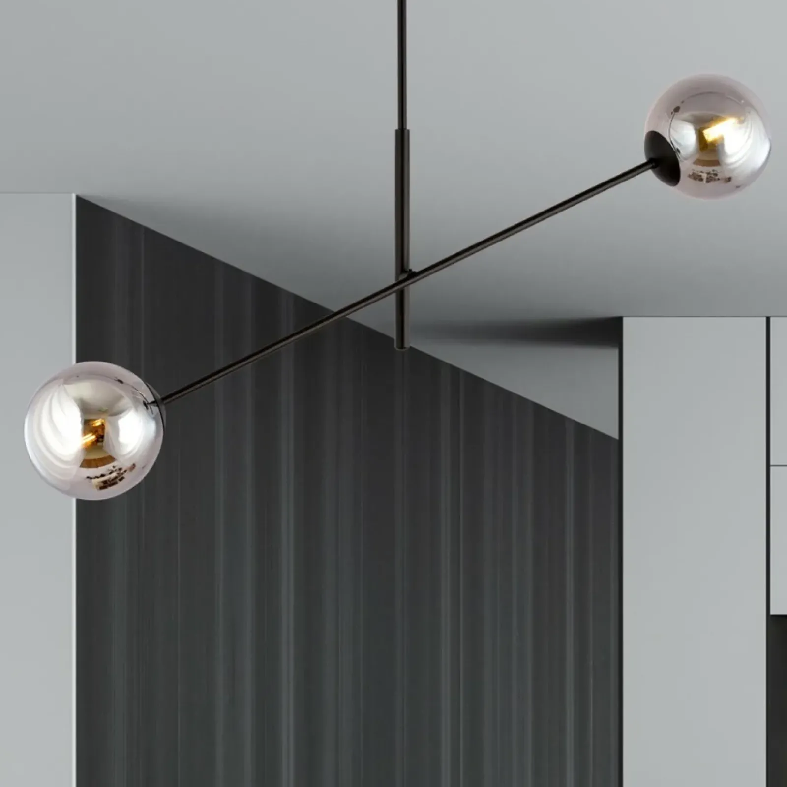 Sklep Kaja Lampa sufitowa z ruchomym ramieniem typu sztanga 1167/2 LINEAR | Kaja Outlet