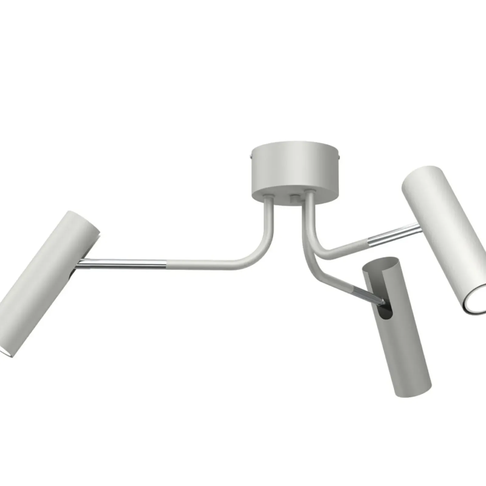 Sklep Kaja Lampa sufitowa z szaro-srebrnymi spotami LX 289 AXION | Kaja Cheap
