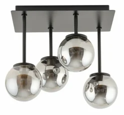 Sklep Kaja Lampa sufitowa z szarymi kloszami na rurkach SIG 33504 TULIA | Kaja Store