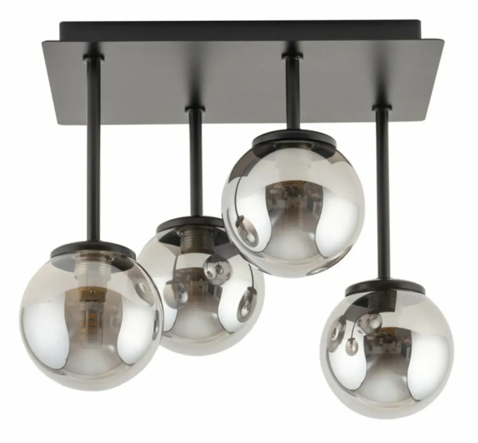 Sklep Kaja Lampa sufitowa z szarymi kloszami na rurkach SIG 33504 TULIA | Kaja Store