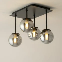 Sklep Kaja Lampa sufitowa z szarymi kloszami na rurkach SIG 33504 TULIA | Kaja Store