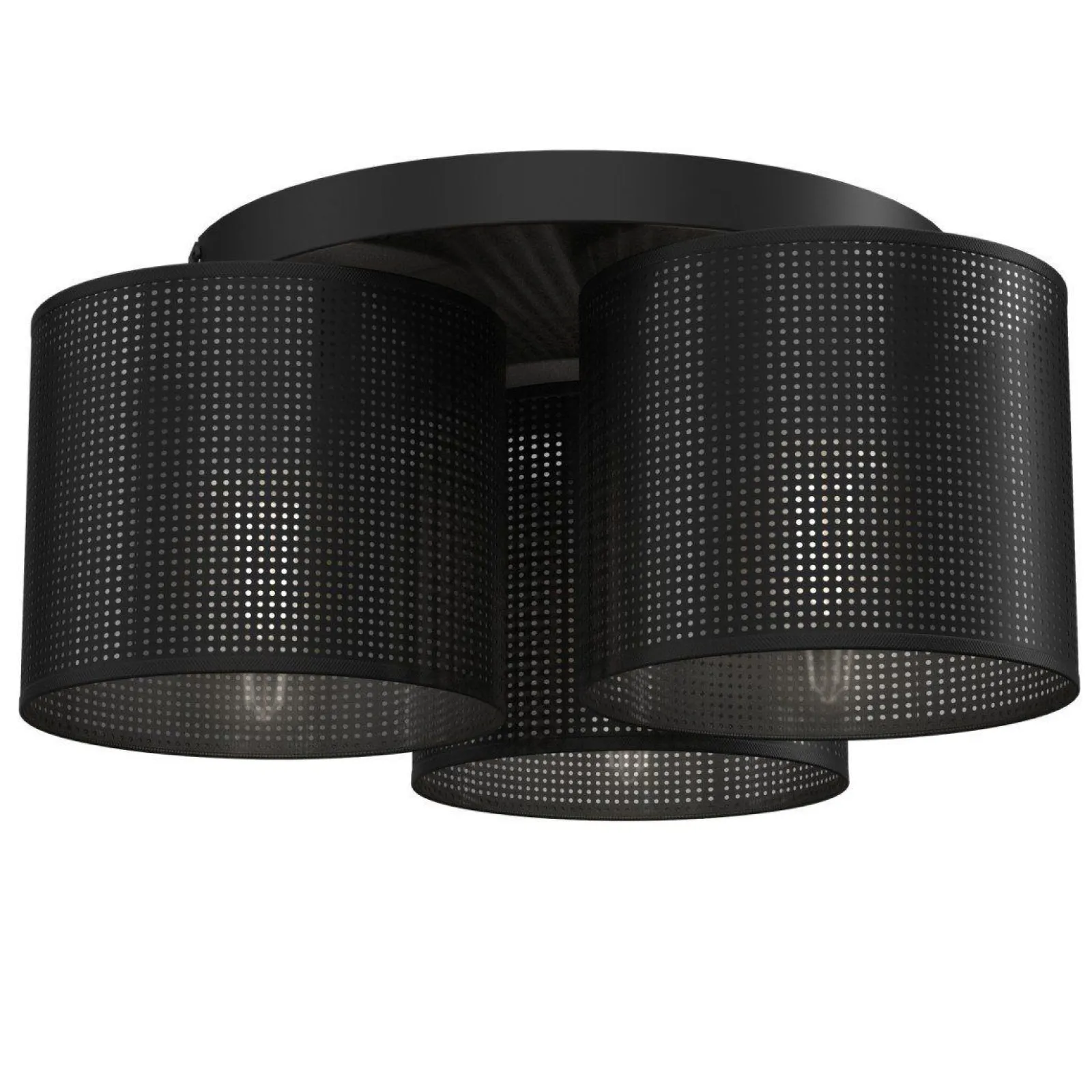 Sklep Kaja Lampa sufitowa z trzema ażurowymi abażurami LX 5234 z serii LOFT SHADE* Żyrandole Z Abażurem