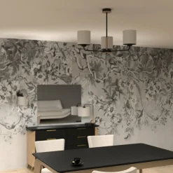 Sklep Kaja Lampa sufitowa z trzema abażurami, żyrandol MLP7451 z serii ATLANTA | Kaja Oświe Cheap
