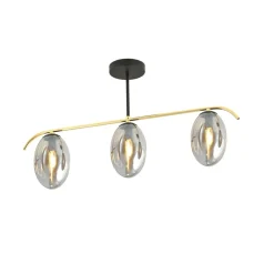 Sklep Kaja Lampa sufitowa z trzema grafitowymi kloszami 1280/3 z serii FINES Discount