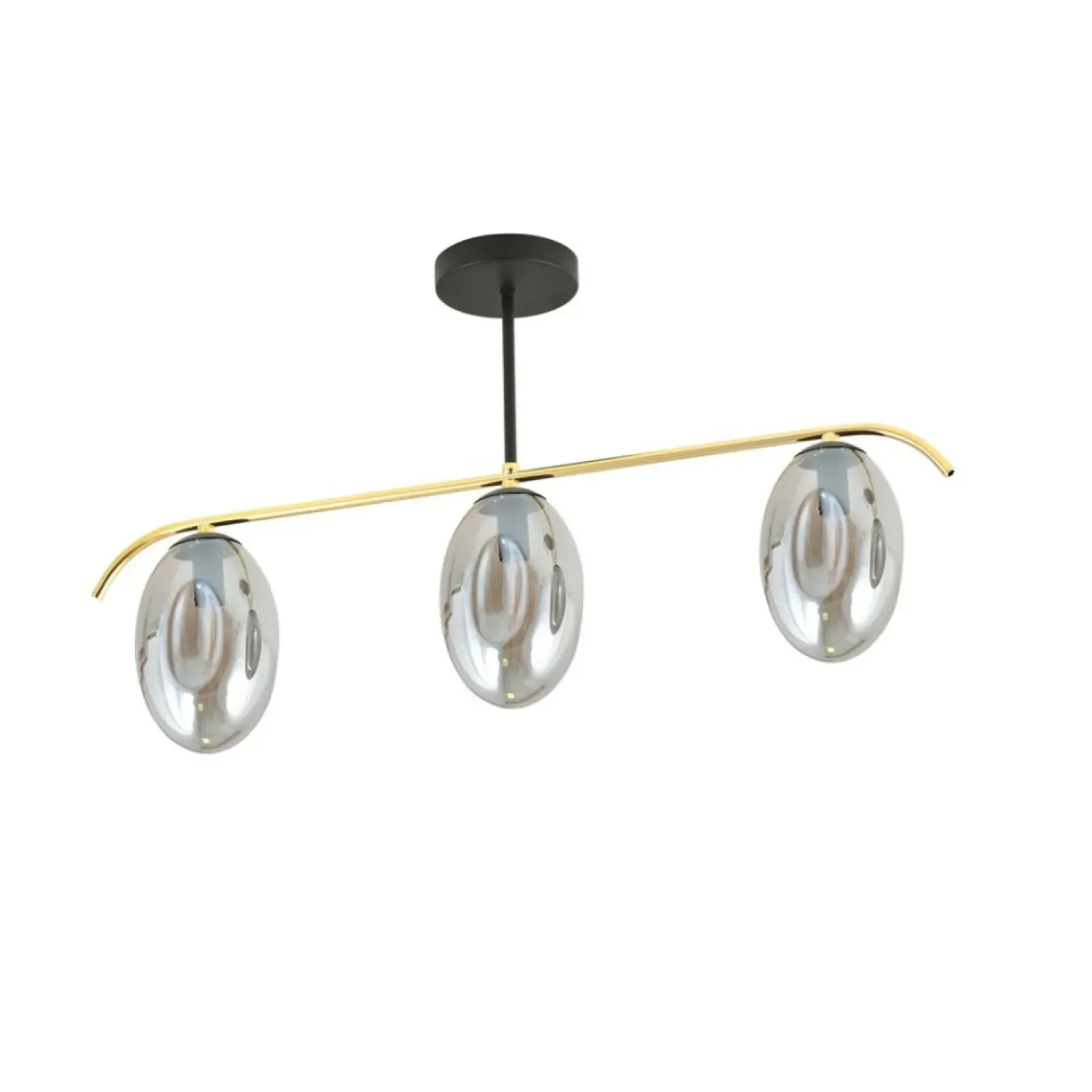 Sklep Kaja Lampa sufitowa z trzema grafitowymi kloszami 1280/3 z serii FINES Discount