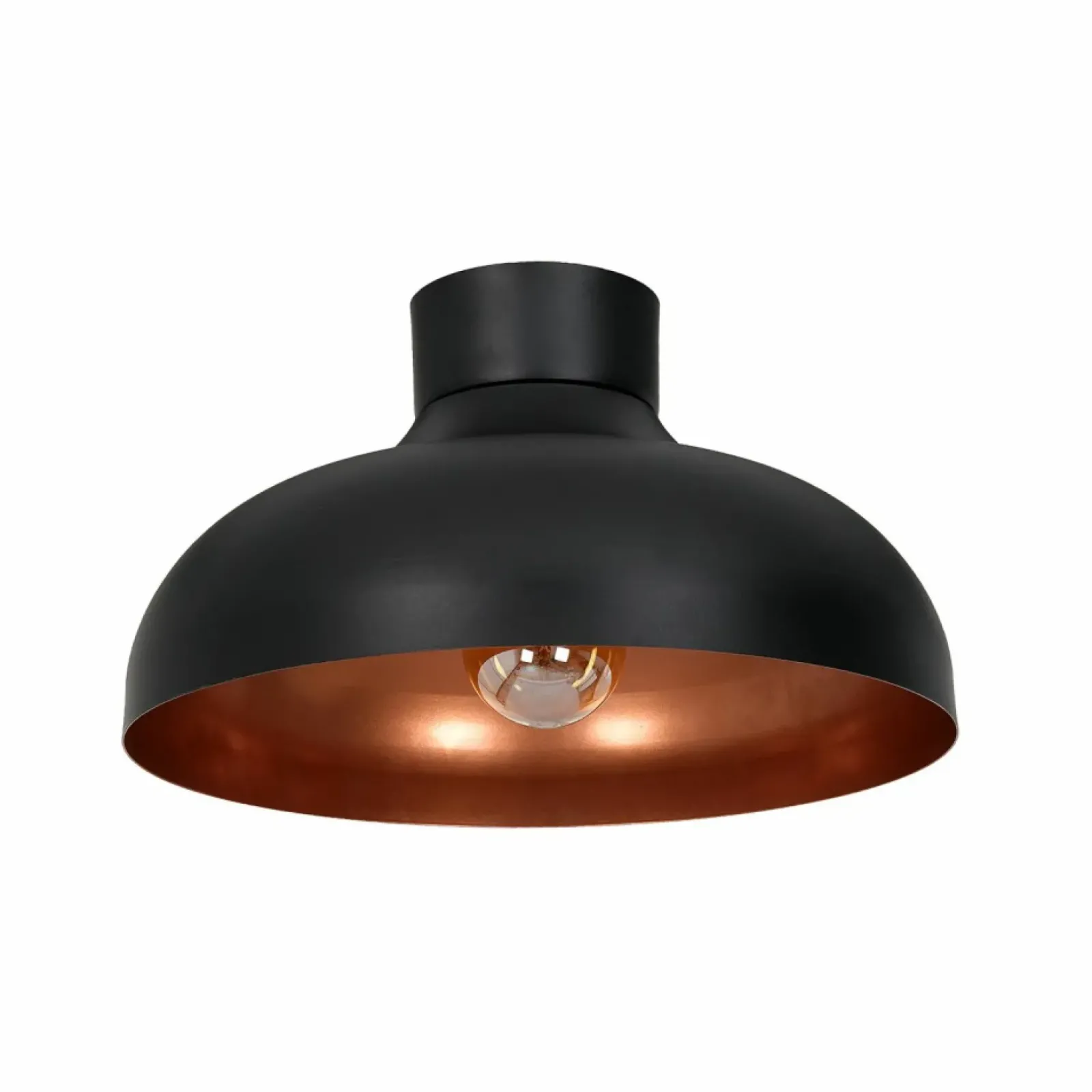 Sklep Kaja Lampa sufitowa z wnętrzem o kolorze miedzi LX 1734 z serii BASCA New
