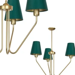 Sklep Kaja Lampa sufitowa z zielonymi abażurami MLP4907 z serii VICTORIA | Kaja Oświetlenie Cheap