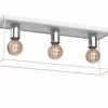 Sklep Kaja Lampa sufitowa ze srebrnymi oprawkami E27 LX 4353 HOMEN | Kaja Clearance