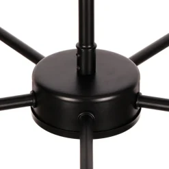 Sklep Kaja Lampa sufitowa ze stożkowymi kloszami K-8037B-5 SAMANTA | Kaja czarny Shop