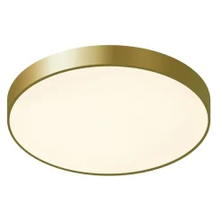 Sklep Kaja Lampa sufitowa ze złotą ramką 5361-860RC-GD-3 ORBITAL | Kaja* Lampy Led|Plafony Nowoczesne