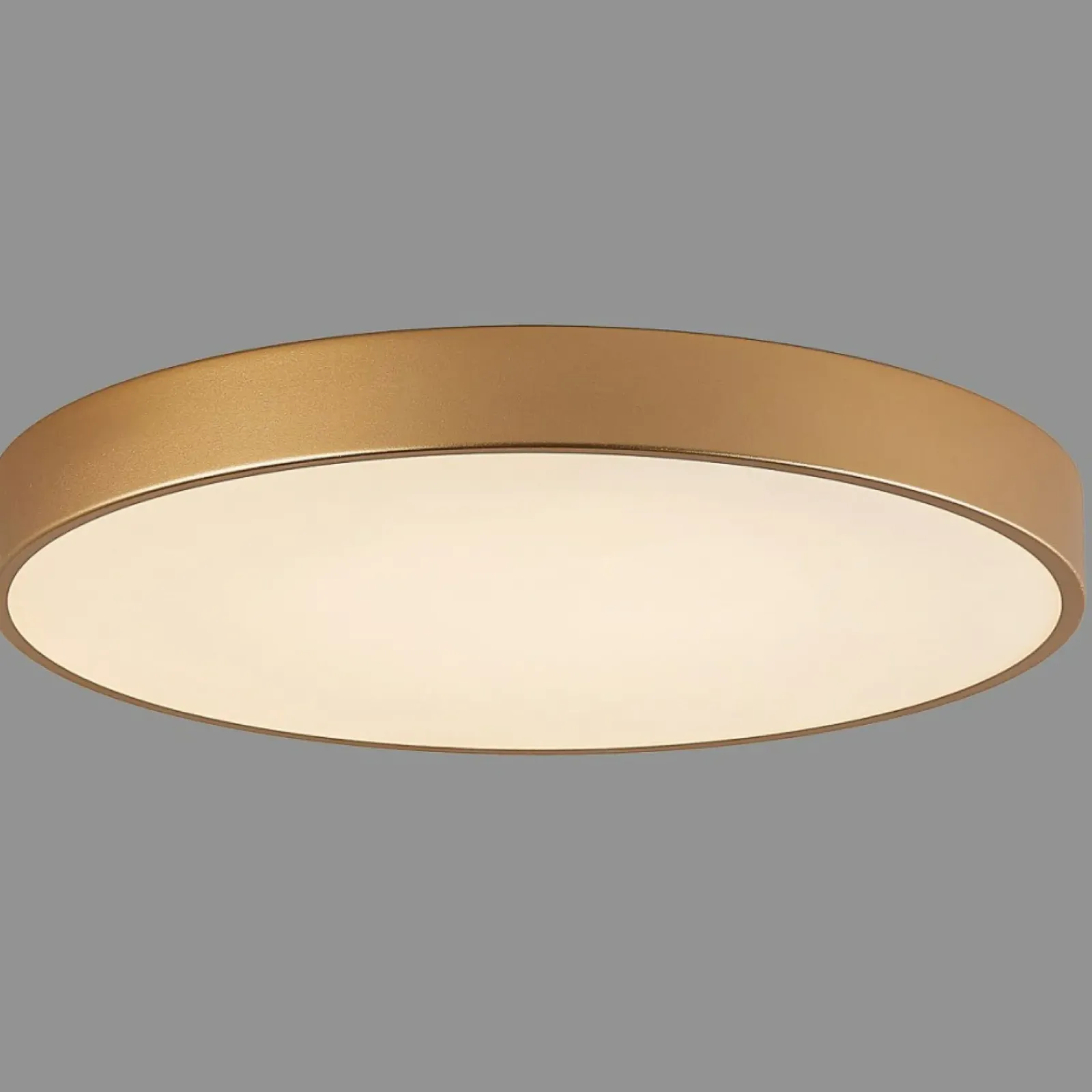 Sklep Kaja Lampa sufitowa ze złotą ramką 5361-860RC-GD-3 ORBITAL | Kaja* Lampy Led|Plafony Nowoczesne