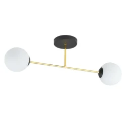 Sklep Kaja Lampa sufitowa ze złotymi elementami 1233/2 z serii MAGNUM | Kaja Cheap