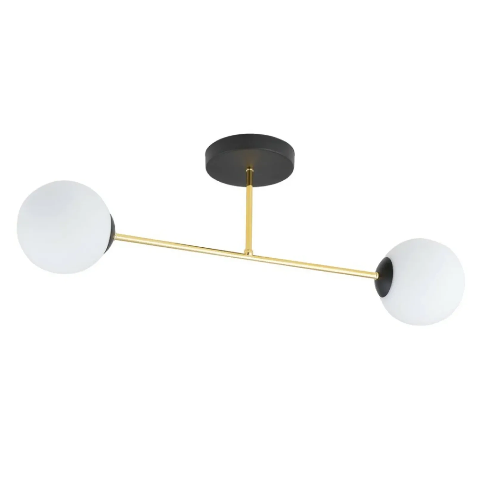 Sklep Kaja Lampa sufitowa ze złotymi elementami 1233/2 z serii MAGNUM | Kaja Cheap