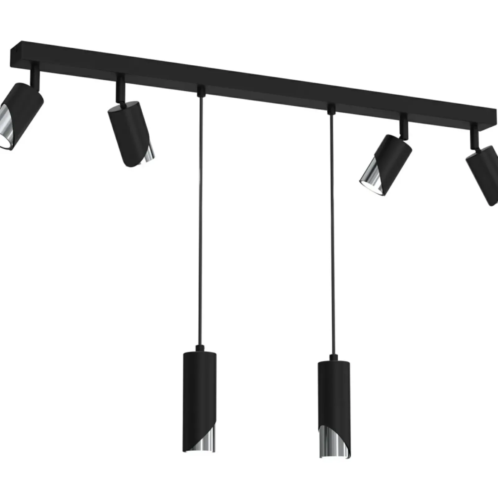 Sklep Kaja Lampa sufitowa ze zwisami i reflektorami LX 9645 SHIFT | Kaja Cheap