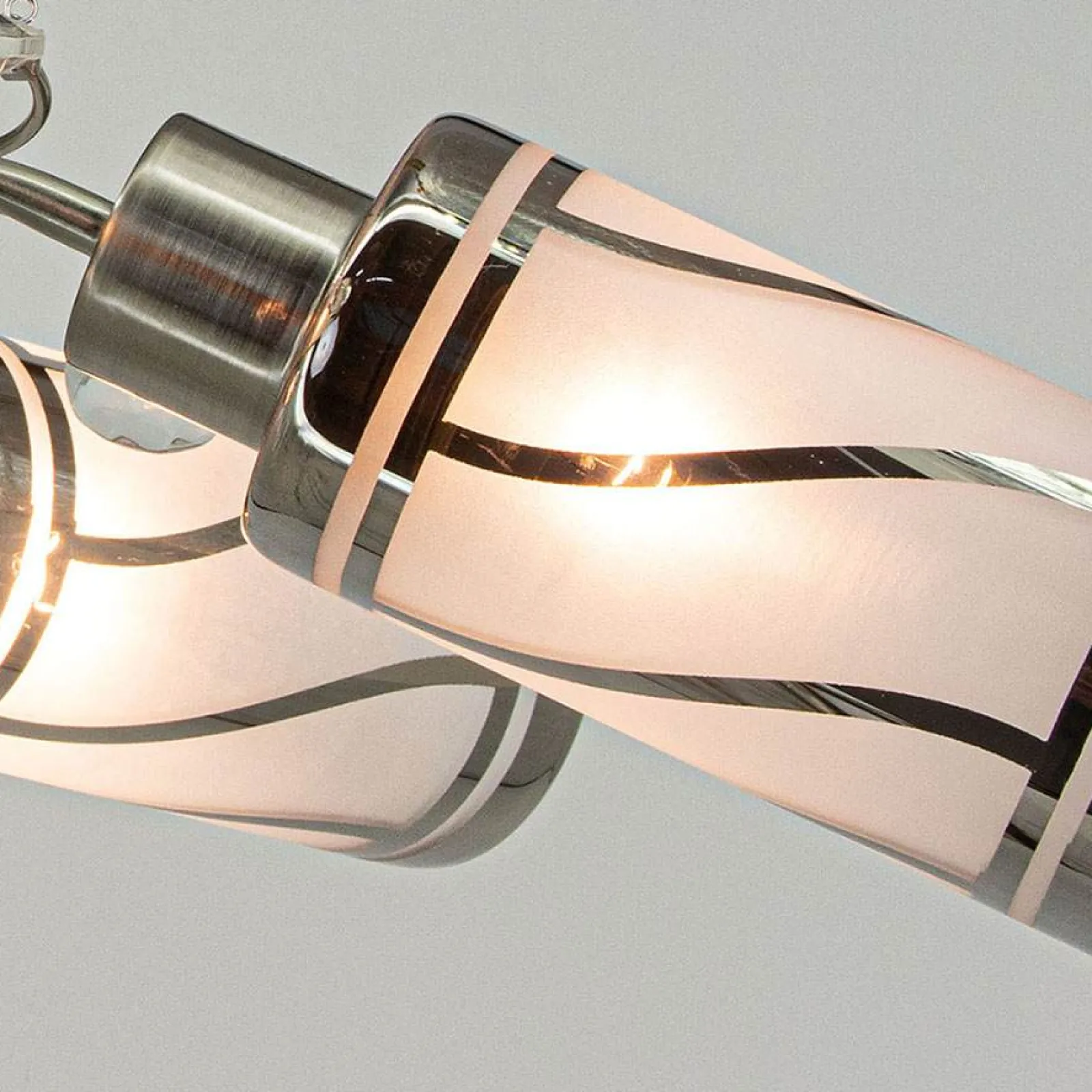 Sklep Kaja Lampa szklana z białymi matowymi kloszami 8267/6 19BT | Kaja* Randole Tradycyjne